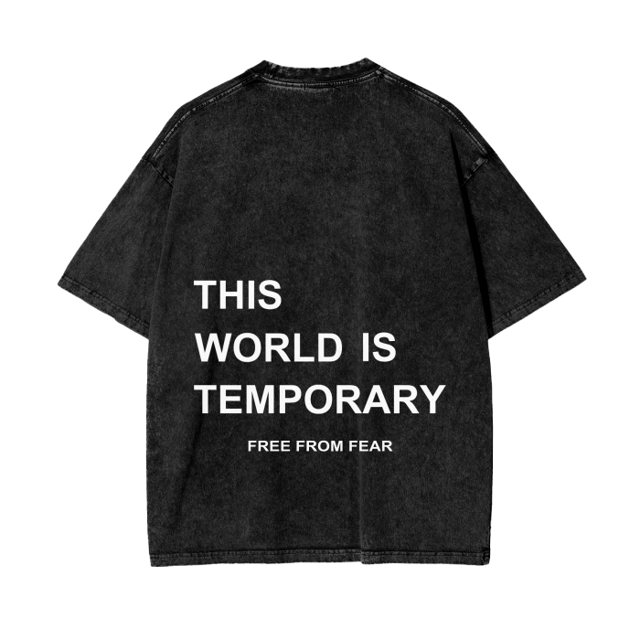 Temparary-Drop Shoulder Tee