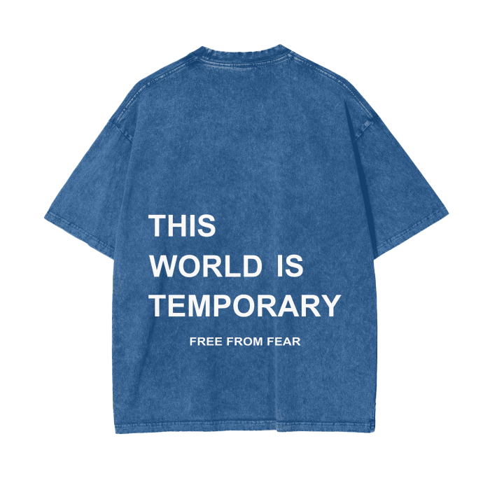 Temparary-Drop Shoulder Tee