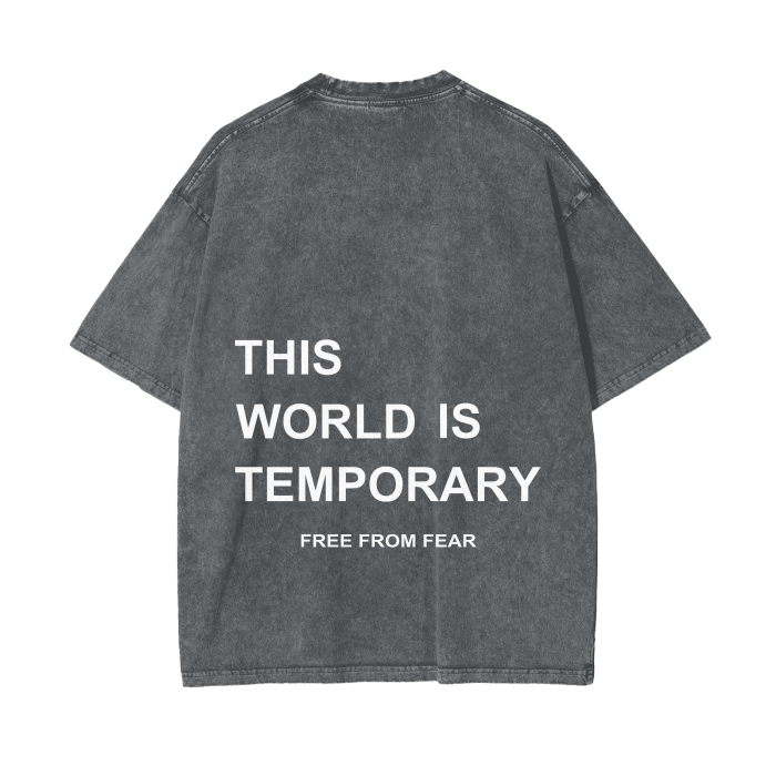 Temparary-Drop Shoulder Tee