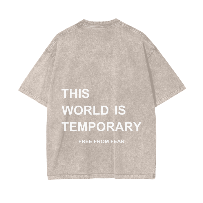 Temparary-Drop Shoulder Tee